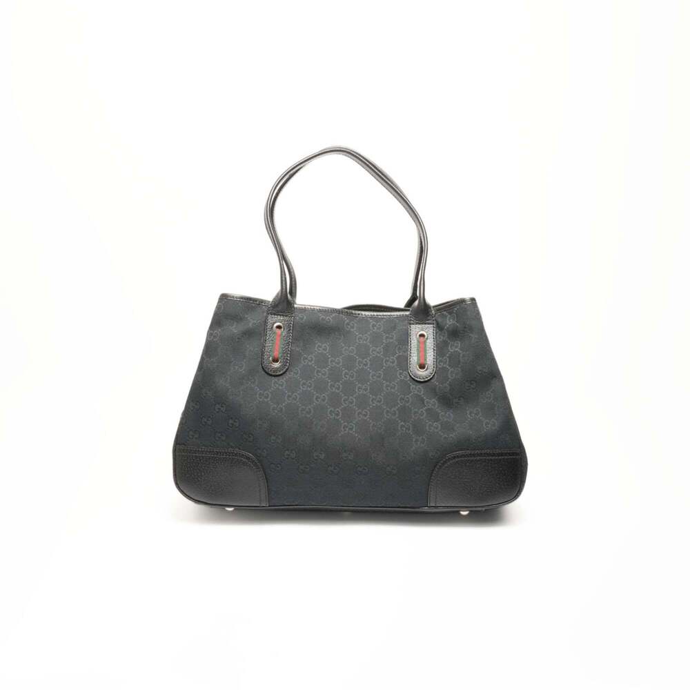 GUCCI Black Canvas Tote Bag - Picture 3 of 12
